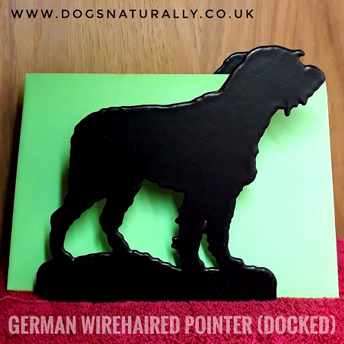 German Wirehaired Pointer Letter Rack